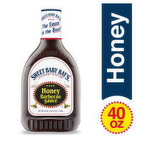 Sweet Baby Ray's Honey Barbecue Sauce, 40 Ounce