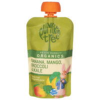Pumpkin Tree Organic Banana, Mango, Broccoli & Kale Fruit & Vegetable Puree