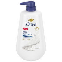 Dove Body Wash, Deep Moisture, 30 Ounce