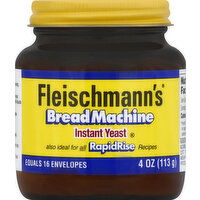 Fleischmann's Yeast, Instant, Bread Machine - 4 Ounce