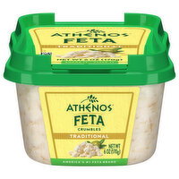 Athenos Traditional Feta Crumbles - 6 Ounce