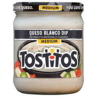 Tostitos Dip, Queso Blanco, Medium - 1 Each