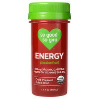 So Good So You Energy Cold-Pressed Passionfruit Juice Shot - 1.7 Fluid ounce