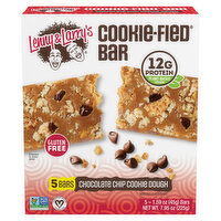Lenny & Larry's Bar, Gluten Free, Chocolate Chip Cookie Dough - 5 Each