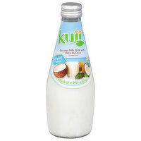 Kuii Coconut Milk Drink, with Nata de Coco, Original Flavor, 9.8 Fluid ounce