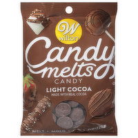 Wilton Candy Melts, Light Cocoa - 12 Ounce