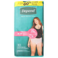 Depend Underwear, Maximum, Medium - 30 Each