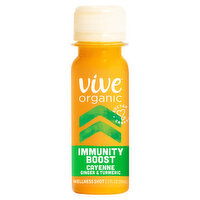 Vive Organic Wellness Shot, Cayenne, Ginger & Turmeric, Immunity Boost - 2 Fluid ounce