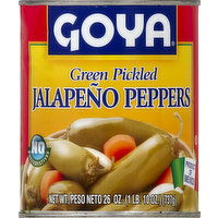 Goya Jalapeno Peppers, Green Pickled - 26 Ounce