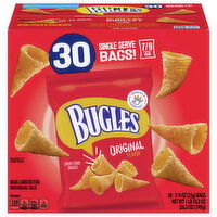 Bugles Crispy Original Flavor Corn Snacks - 30 Each