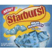 Starburst Gelatin, Blue Raspberry - 3.94 Ounce