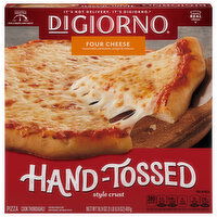 DiGiorno Pizza, Style Crust, Hand-Tossed, Four Cheese - 16.9 Ounce