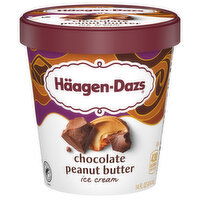 Haagen-Dazs Chocolate Peanut Butter Ice Cream - 14 Fluid ounce
