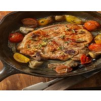 Pork Sirloin End Chops Bone In Family Pack - 2.56 Pound