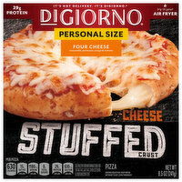 DiGiorno Pizza, Stuffed Crust, Four Cheese, Personal Size - 8.5 Ounce