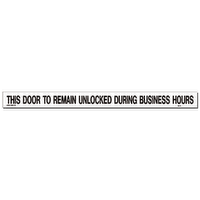This Door To Remain Open 25 x2 - 1 Each
