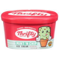 Thrifty Ice Cream, Mint 'N Chip - 1.5 Quart