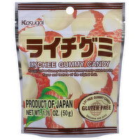 Kasugai Gummy Candy, Gluten Free, Lychee - 1.76 Ounce