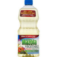 Mazola Vegetable Plus, Cholesterol Free - 40 Ounce