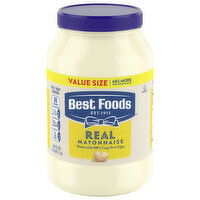 Best Foods Mayonnaise, Value Size, 48 Fluid ounce