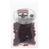 Old Trapper Beef Jerky, Peppered - 10 Ounce