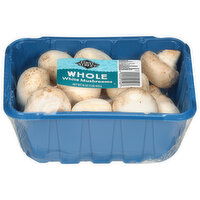First Street White Whole Mushrooms - 16 Ounce