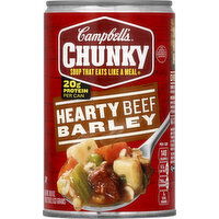 CAMPBELLS Soup, Hearty Beef Barley - 18.8 Ounce