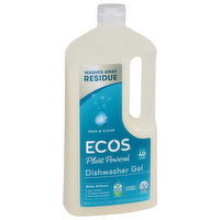 Ecos Dishwasher Gel, Free & Clear - 40 Fluid ounce