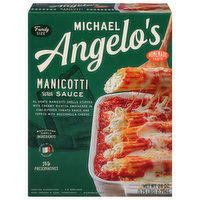 Michael Angelo's Manicotti, with Sauce, Family Size - 28 Ounce