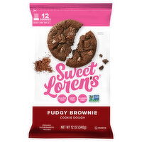 Sweet Loren's Cookie Dough, Fudgy Brownie, 12 Each