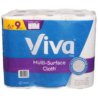 Viva Towels, Multi-Surface Cloth - 6 Each