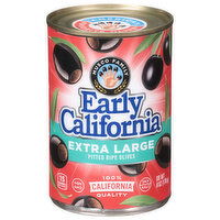 Early California Olives, Ripe, Pitted, Extra Large - 6 Ounce