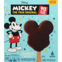 Mickey Ice Cream Bars - 6 Each