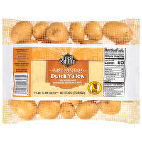 First Street Baby Potatoes, Dutch Yellow, 24 Ounce