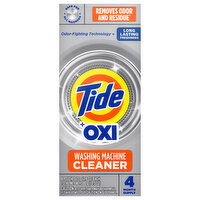 Tide +Oxi Washing Machine Cleaner - 4 Each