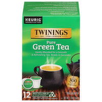 Twinings Green Tea, Pure, K-Cup Pods - 12 Each