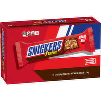 Snickers Xtreme Peanut and Caramel Chocolate Bars, Share Size, 24 ct. - 24 Each
