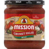 Mission Salsa, Chunky, Mild - 16 Ounce