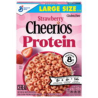 Cheerios Protein Strawberry Large Size Cereal - 11.2 Ounce