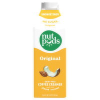 Nutpods Unsweetened Original Coffee Creamer - 750 Millilitre