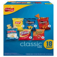 Frito Lay Snacks, Classic Mix - 18 Each