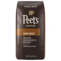 Peet's Coffee Coffee, Whole Bean, Dark Roast, Major Dickanson's Blend - 10.5 Ounce