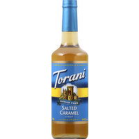 Torani Syrup, Sugar Free, Salted Caramel, 750 Millilitre