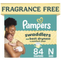Pampers Swaddlers Diapers, Size 0