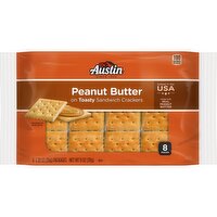 Austin Sandwich Crackers, Peanut Butter on Toasty - 11 Ounce