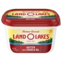 Land O Lakes Butter, with Canola Oil, 15 Ounce