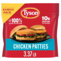 Tyson Frozen Chicken Patties Family Pack - 3.37 Pound