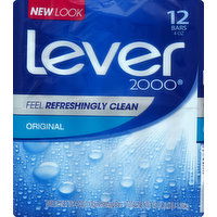 Lever 2000 Refreshing Bars, Original, 12 Each