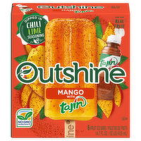 Outshine Fruit Ice Bars, Mango with Tajin - 6 Each