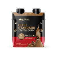 Optimum Nutrition 24g protein, 5.5g BCAAs, fast-digesting whey protein - 4 Each